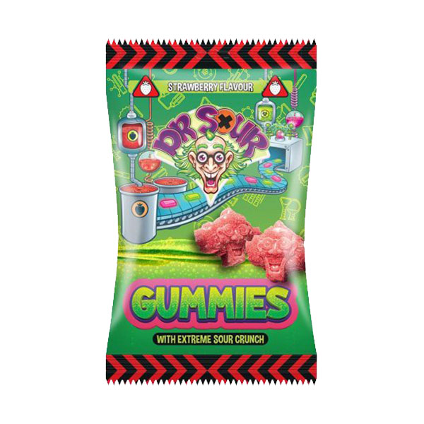 Dr. Sour Gummies Strawberry Flavor - 200g
