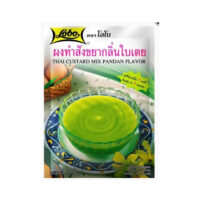 Lobo Thai Custard Mix Pandan Flavor - 120g