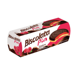 Biscolata Pia Kage med Hindbærcreme - 100g