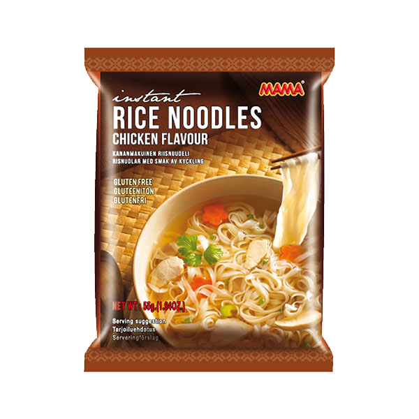 Mama Rice Noodles Chicken - 55g