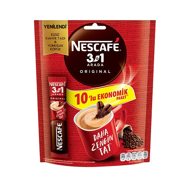 Nescafé Instant Coffee 3 IN 1 Original - 175g