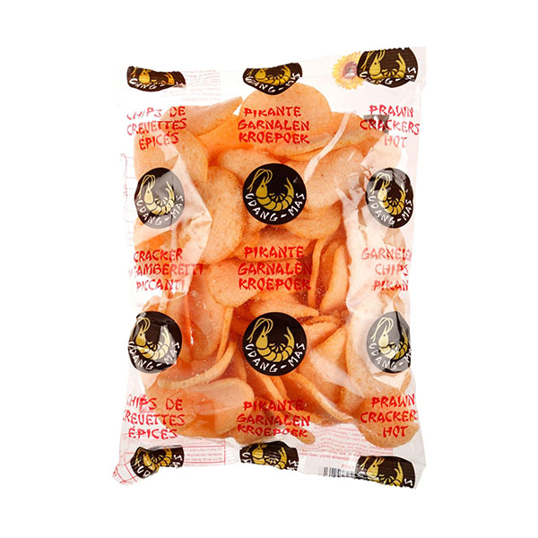 Udang Mas Prawn Crackers (Rejechips) Spicy - 80g