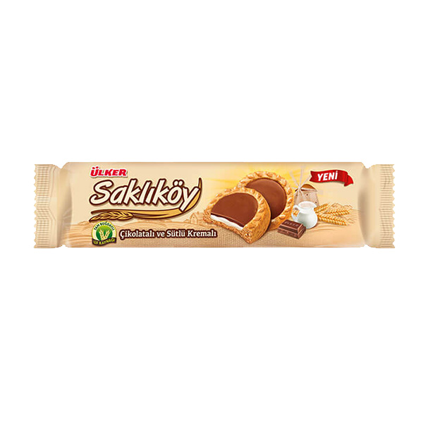Ulker Saklıkoy Chocolate & Milk Cream - 100g