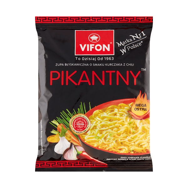 Vifon Chili Chicken Instant Noodle (Pikantny) - 70g