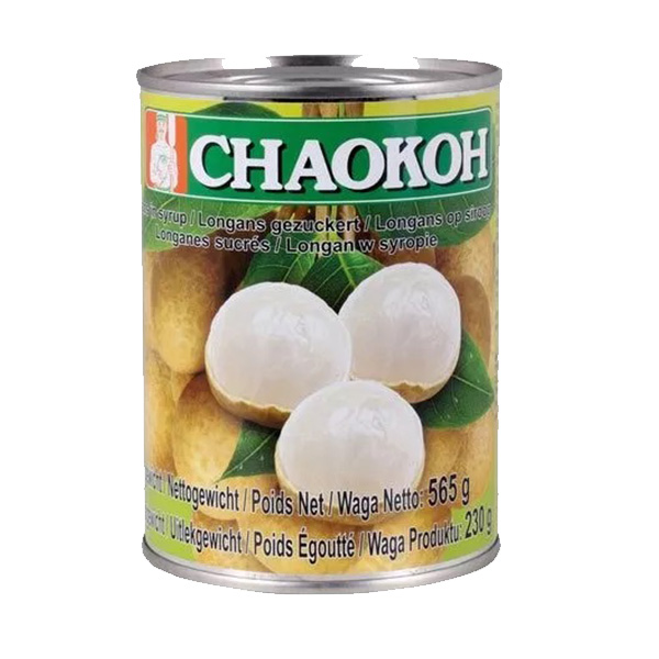 Chaokoh Longan Frugt i sirup - 565g
