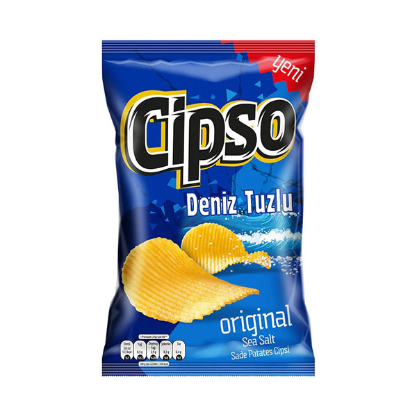 Cipso Potato Chips Original Sea Salt - 110g