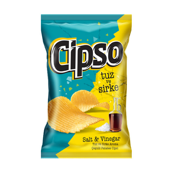 Cipso Salt & Vinegar Potato Chips - 115g