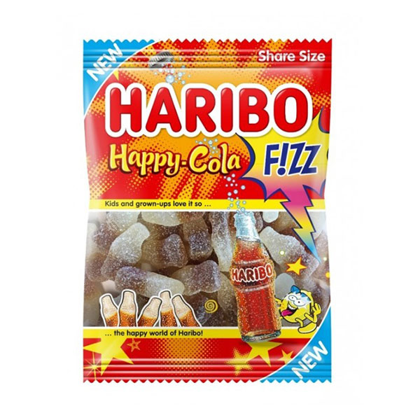 Haribo Happy Cola Fizz - 80g