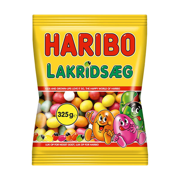 Haribo Lakridsæg - 325g