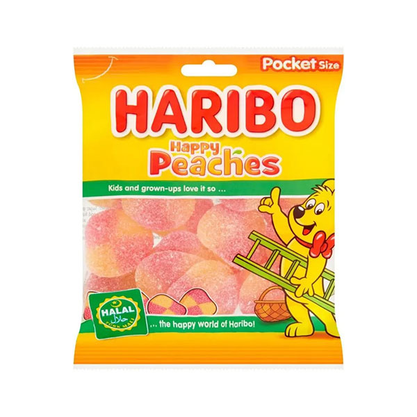 Haribo Peaches - 80g