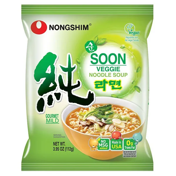 Nongshim Soon Veggie Noodle - 112g