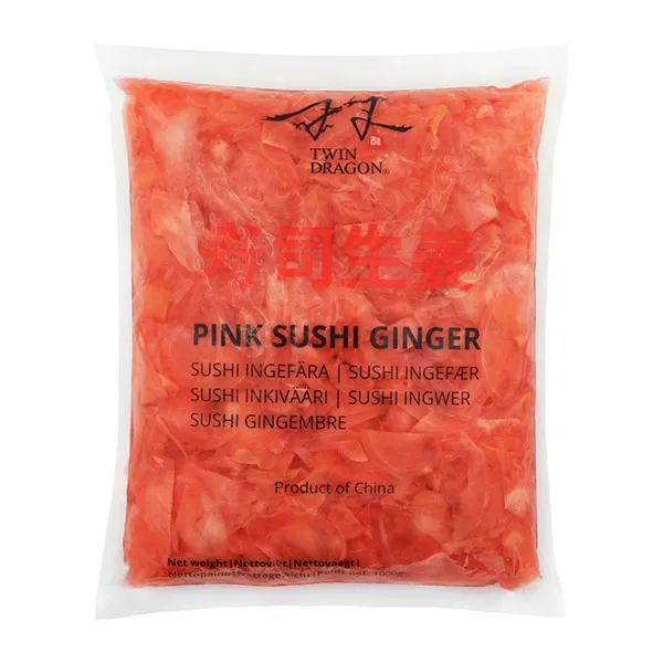 Twin Dragon Pink Sushi Ginger - 1kg