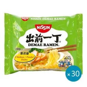 Nissin Demae Ramen Chicken 100g - 30 stk