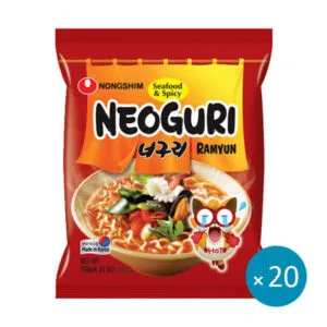 Neoguri Seafood & Spicy Noodles 120g - 20 stk