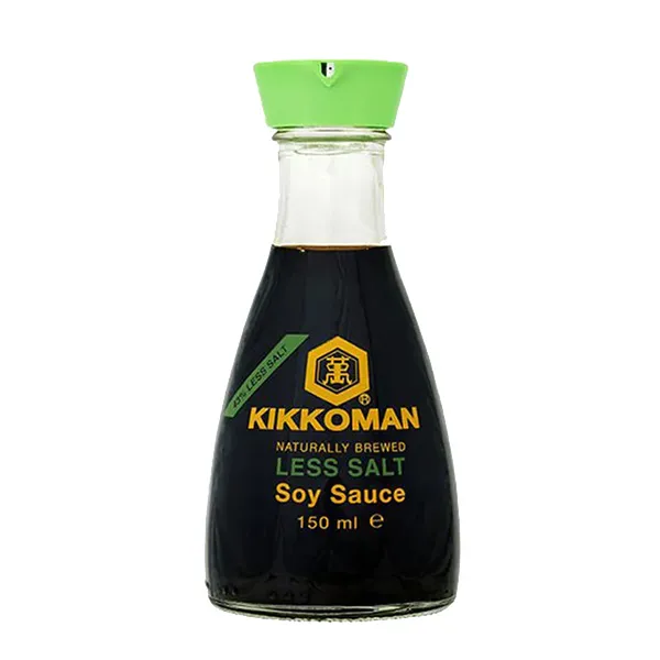 Kikkoman Soy Sauce (Less Salt) - 150mL