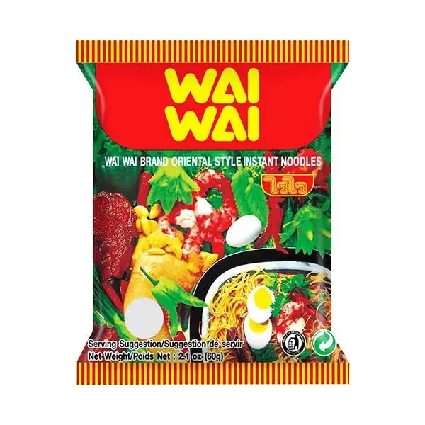 Wai Wai Instant Noodles Oriental Style - 60g
